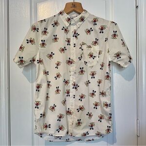 Vintage Disney Men's Casual Button Down - M